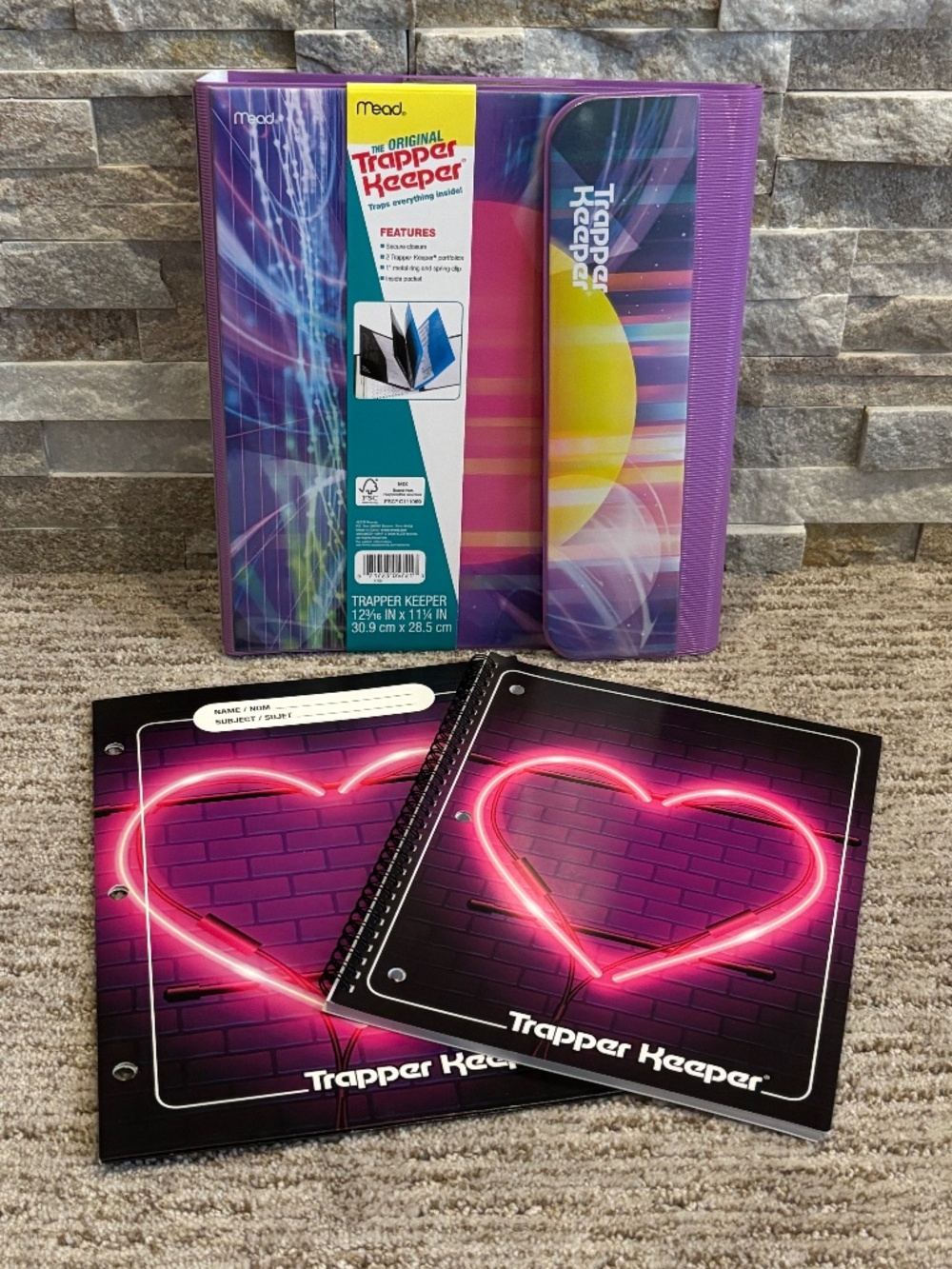 Mead Authentic Trapper Keeper - Sunset
